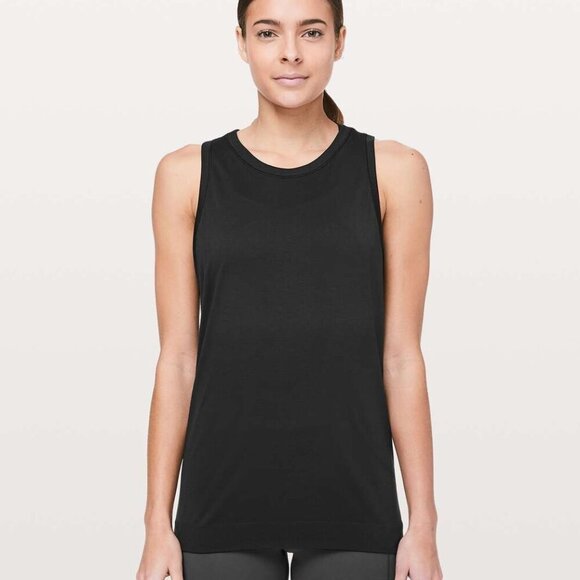 Lululemon Swiftly Breeze Tank - 6 Black - Picture 1 of 5